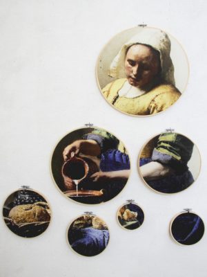 Het melkmeisje VII van Johannes Vermeer